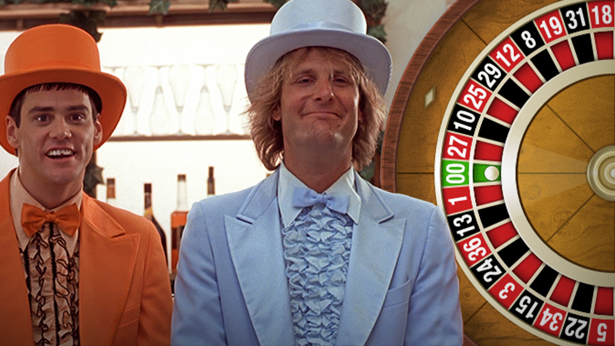 Dumb and Dumber Movie Screenshot and Roulette Wheel