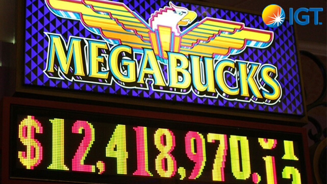 Megabucks Jackpot Marquee, IGT Logo