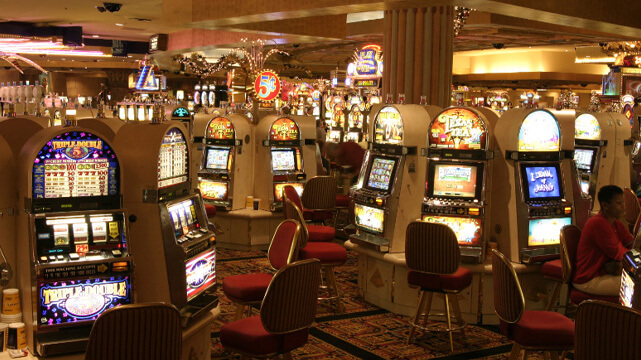 Casino Slot Machine Floor