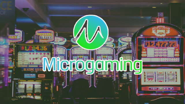 Casino Slot Machines, Microgaming Logo