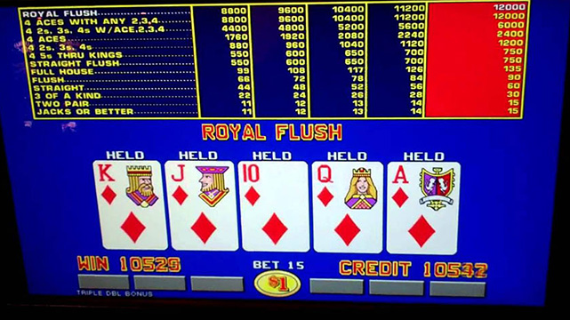 Royal Flush of Diamonds