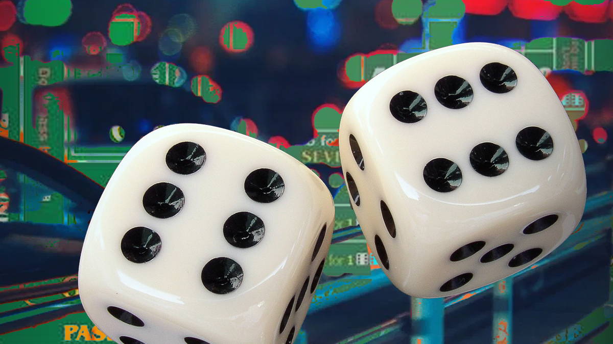 Closeup Image of Dice