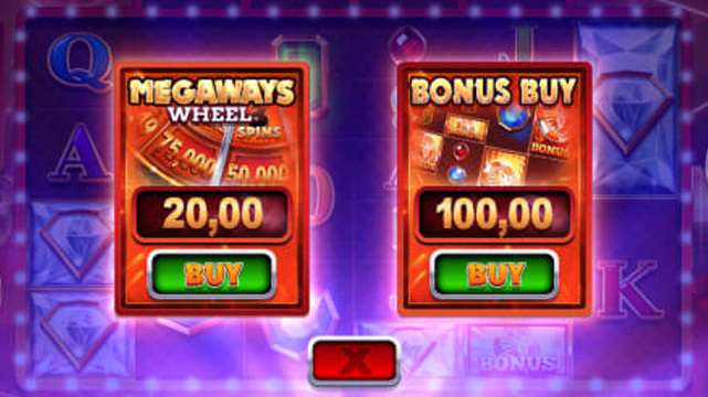 Online Slots Bonus Buy Screen