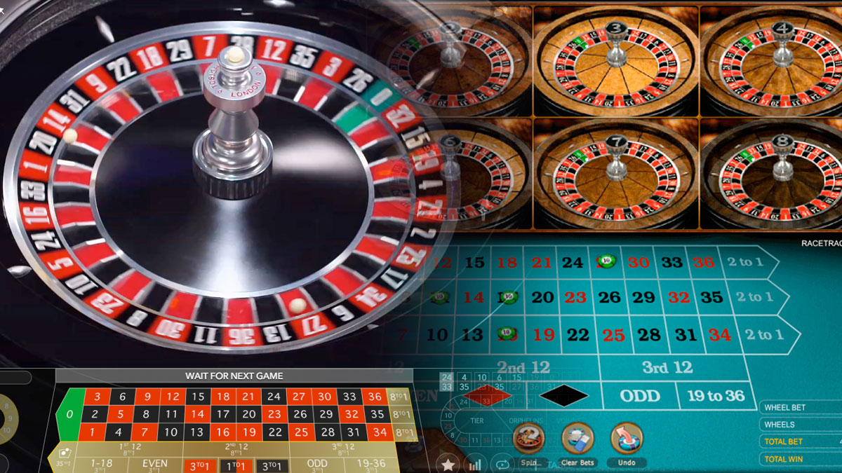 Variety of Different Roulette Wheels and Tables