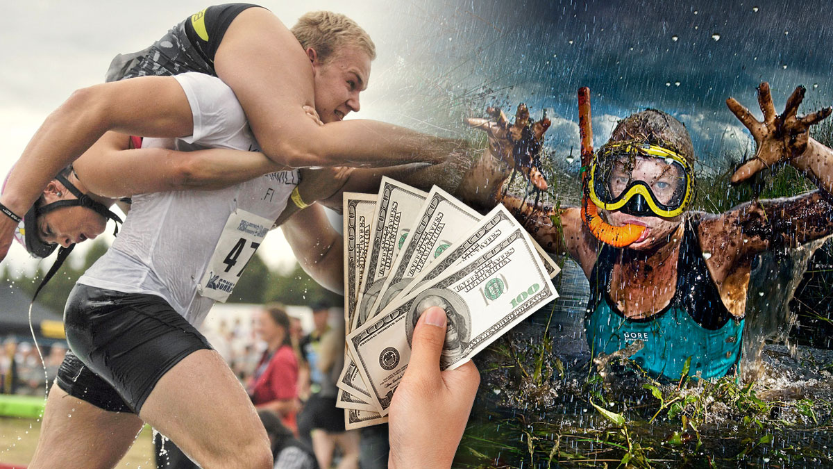 Wife Carrying and Bog Snorkelling Sports Events