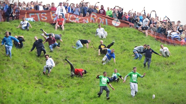 Gloucester Cheese Rolling Event