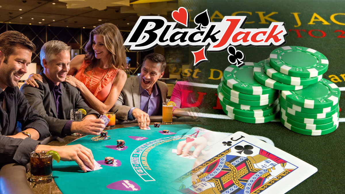 People At A Blackjack Table