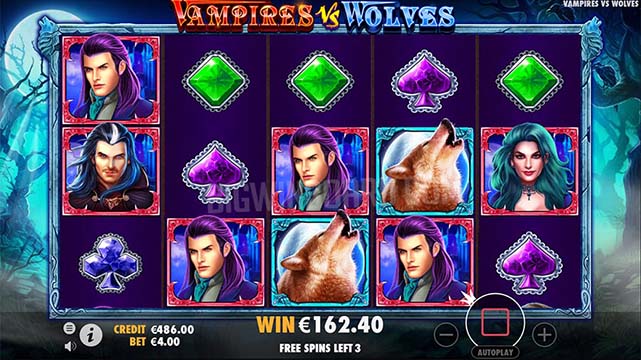 Vampires Vs. Wolves Online Slots