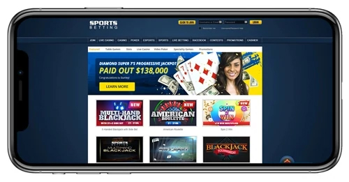 SportsBetting.ag Mobile Casino