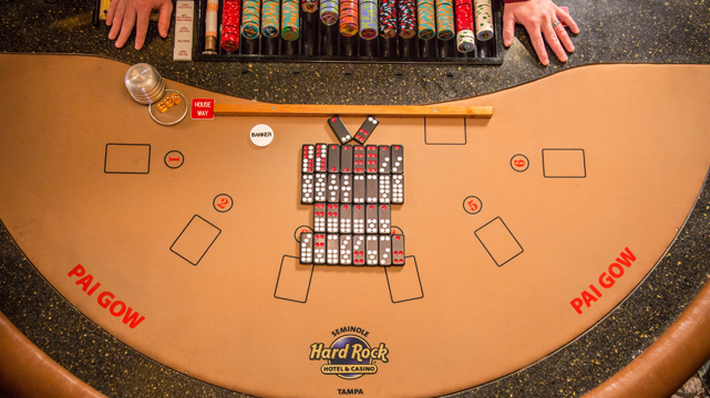 Pai Gow Tiles Casino Table