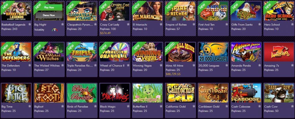 Miami Club Casino Slot Games